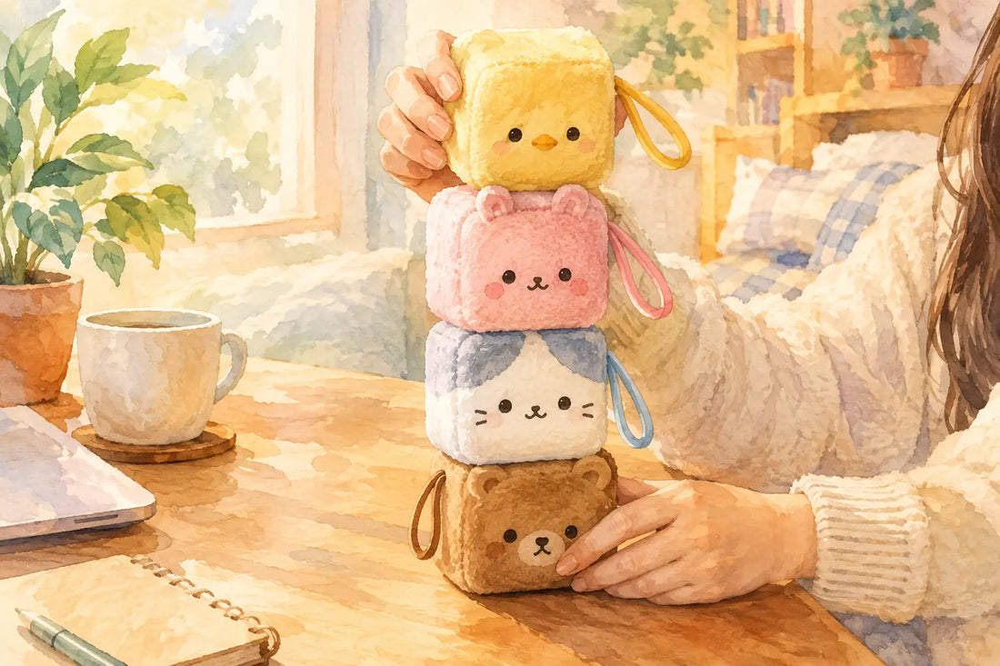 How to Stack Cube Plushies Without Toppling