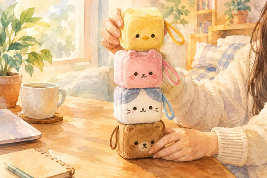 How to Stack Cube Plushies Without Toppling