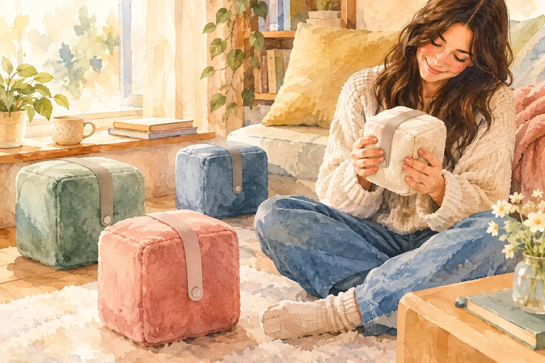 Plush Ottoman Ideas for Cozy, Playful Spaces